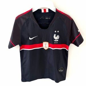 Nike Dri-Fit French FFF Soccer Jersey/Kit, Size: 20